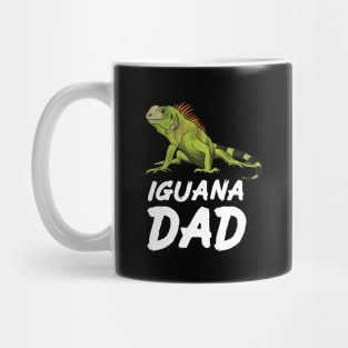 Iguana Dad for Iguana Lovers, White Mug